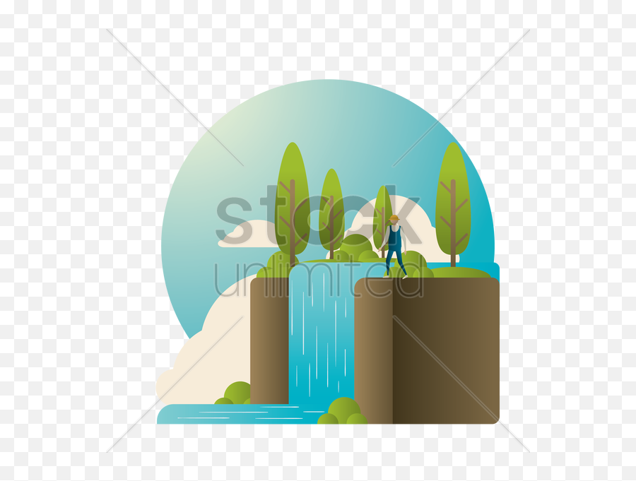 Download Waterfall Clipart Waterfall - Soil Emoji,Waterfall Clipart