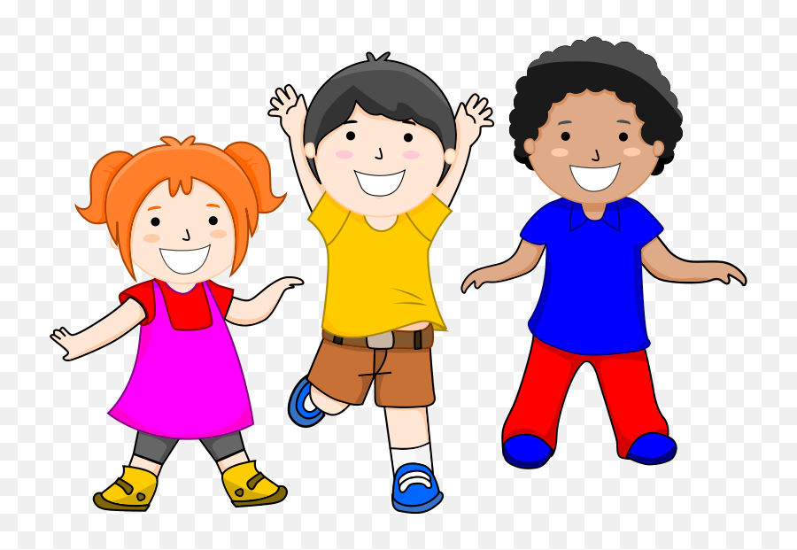 Free Clip Art School Kids Emoji,Kids Playing Clipart
