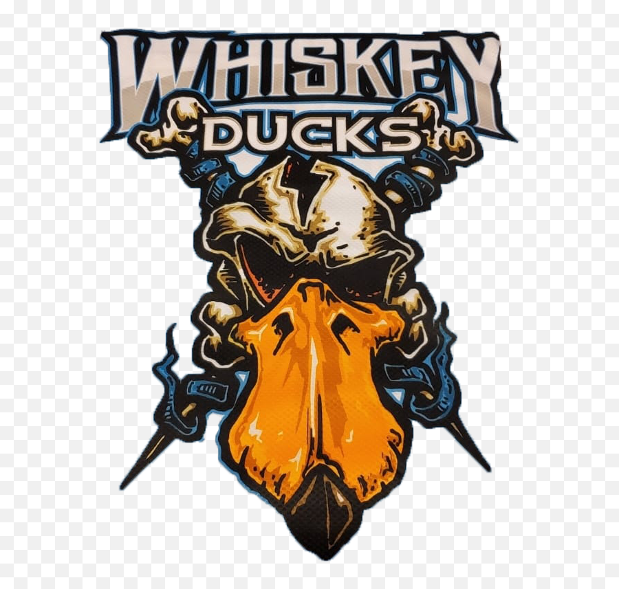 Whiskey Ducks United Wiffleball - Quackhead Duck Calls Emoji,Ducks Logo