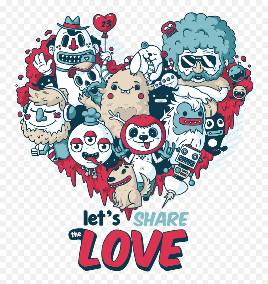 Letu0027s Share The Love On Behance - Happy Emoji,Share The Love Logo