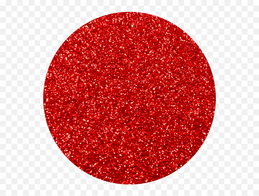 Red Glitter Tagged Opaque - Artglitter Red Circle Glitter Png Emoji,Glitter Clipart