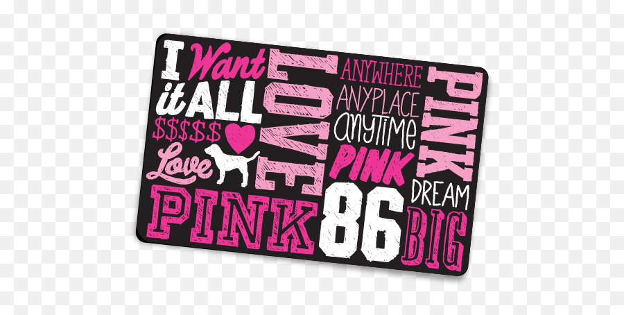 Iphone6 Plus 5 - Victoria Secret Pink Gift Card Emoji,Victoria Secret Pink Logo