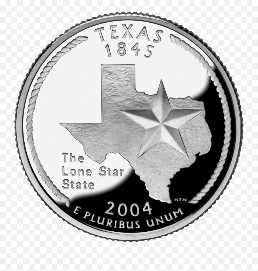 Louisiana Clipart Texas Louisiana - Texas State Quarter Emoji,Texas Clipart