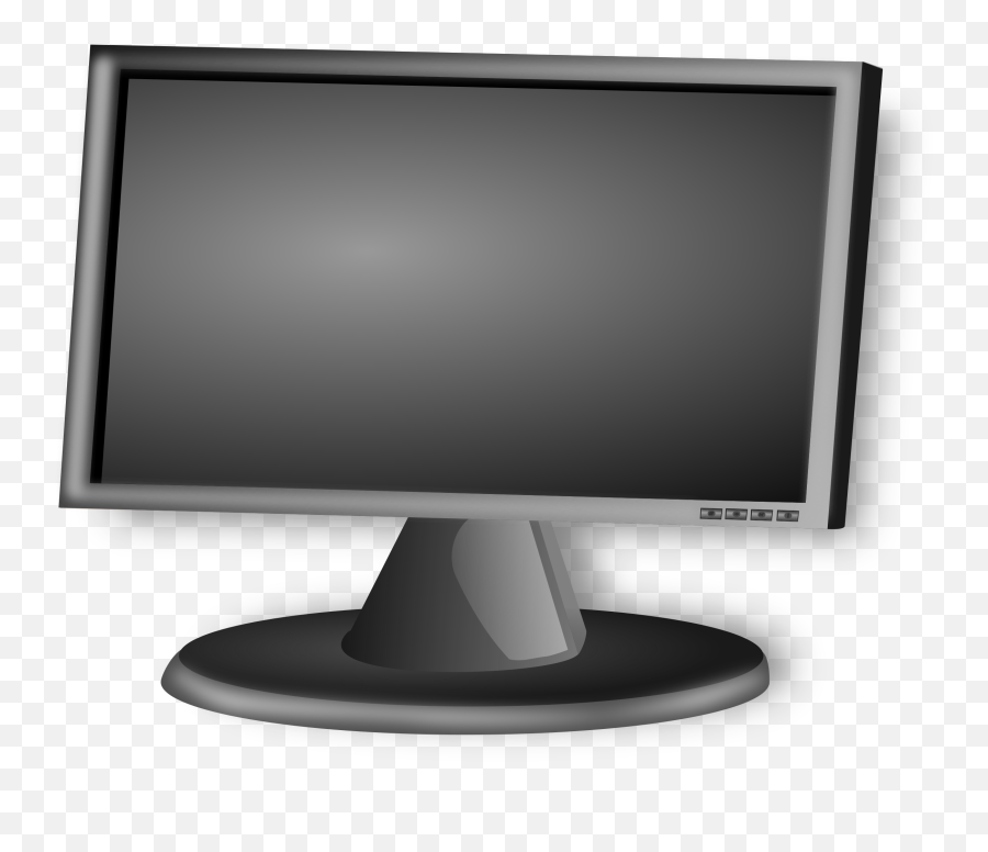Computer Monitor Output Device Monitor - Computer Hardware Parts Monitor Emoji,Monitor Clipart