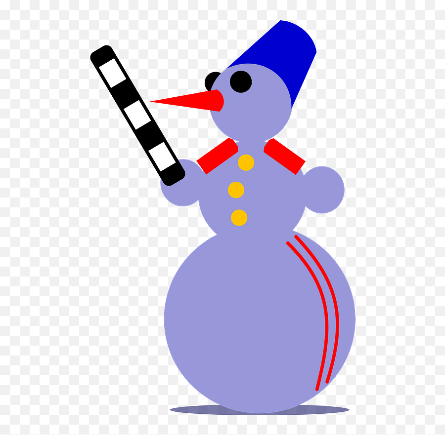 Snowman Traffic Cop Clipart - Clip Art Emoji,Cop Clipart