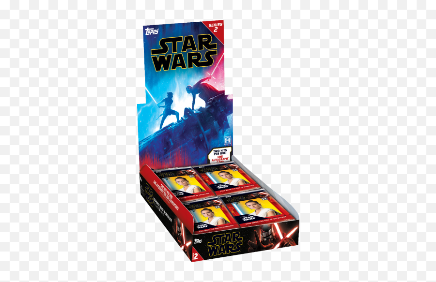 Rise Of Skywalker Series 2 Hobby Box - Topps Star Wars Cards Boxes Emoji,Rise Of Skywalker Logo