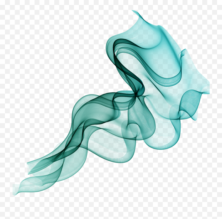 Mq Green Wave Waves Swirl Swirls - Smoke Eye Effect Transparent Emoji,Humo Png