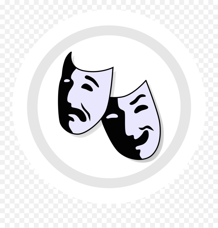 Theatre Mask Emoji,Theatre Mask Clipart