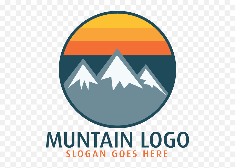 Download Mountain Logo Design - Full Size Png Image Pngkit Emoji,Mountain Logo Png