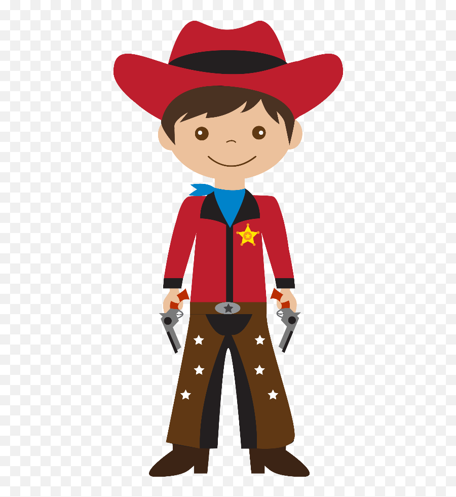 Cowboy E Cowgirl - Clipart Cowboy Full Size Png Download Emoji,Together Clipart