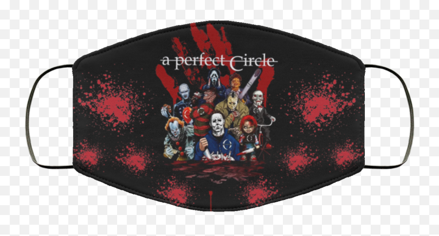 A Perfect Circle Killers Halloween Face Mask Emoji,Perfect Circle Png