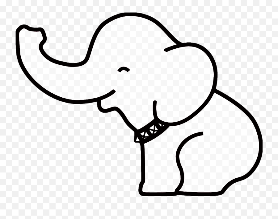Pin By Kim Webb On Elise Baby Shower Elephant Drawing - Elephant Outline Emoji,Elephant Clipart