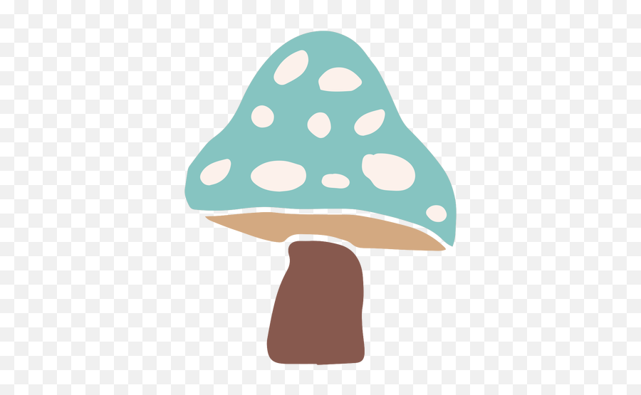 Blue Mushroom Flat Transparent Png U0026 Svg Vector Emoji,Mushroom Cloud Transparent Background