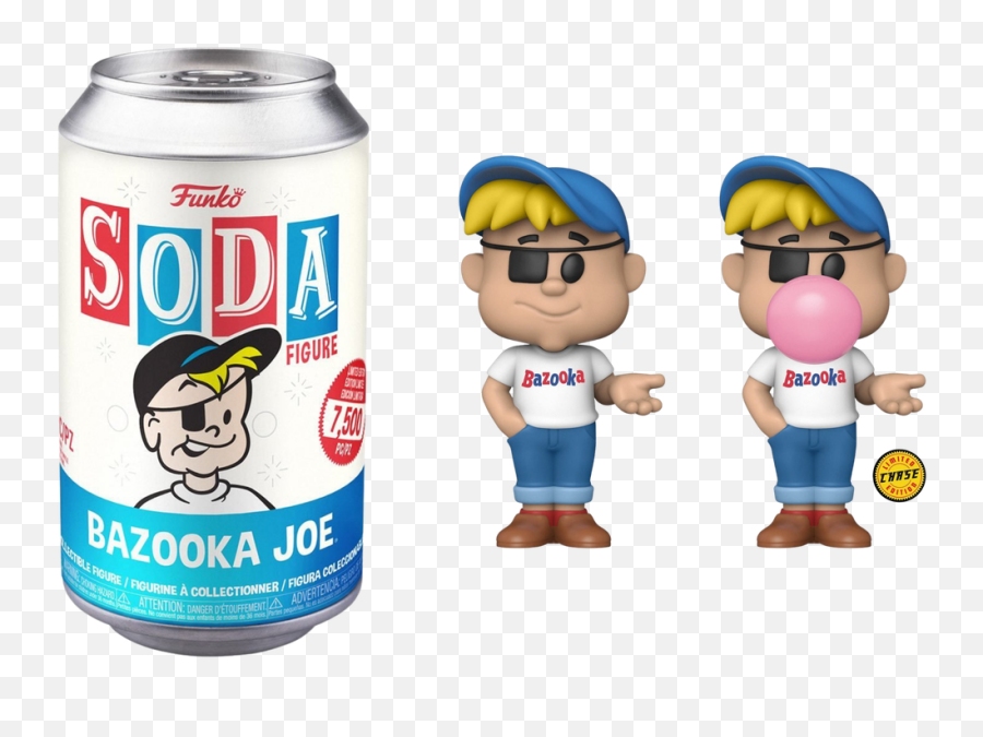 Vinyl Soda Bazooka Joe - Bazooka Joe Emoji,Bazooka Png