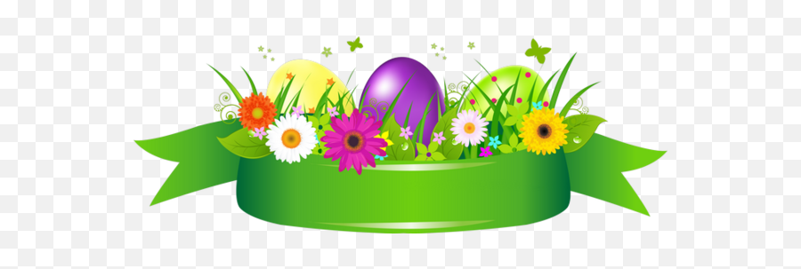 Download Hd Easter Eggs And Grass - Transparent Emoji,Easter Eggs In Grass Png