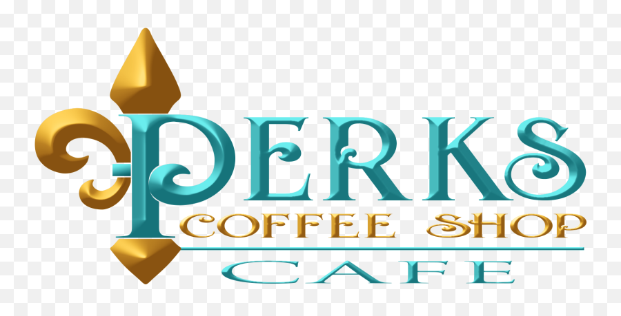 Coffee Lattes Breakfast Lunch Perks Coffee Shop U0026 Cafe - Language Emoji,Cafe Logo