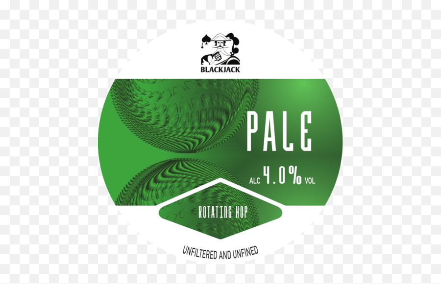 Pale Rotating Hop - Blackjack Brewing Company Untappd Emoji,Blackjack Logo