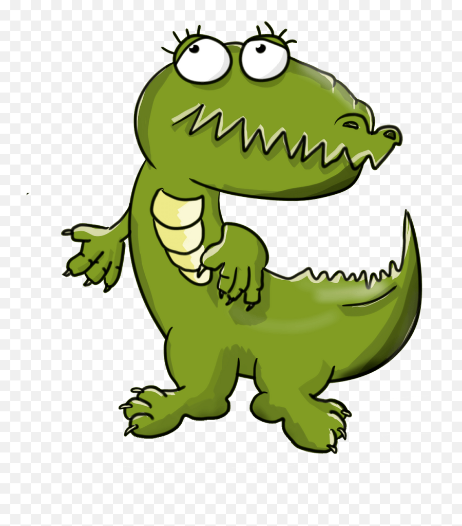 Dancing Crocodile Clipart - Animal Figure Emoji,Crocodile Clipart