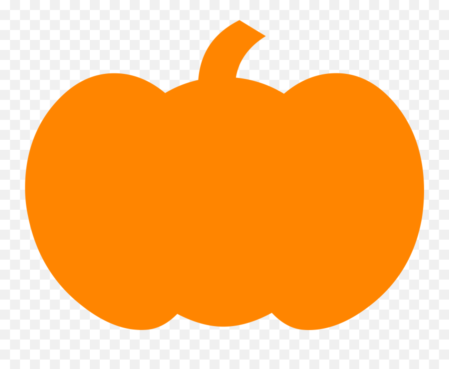 Download Hd Be Our Guest - Pumpkin Shape Clipart Transparent Outline Silhouette Pumpkin Clipart Emoji,Shape Clipart