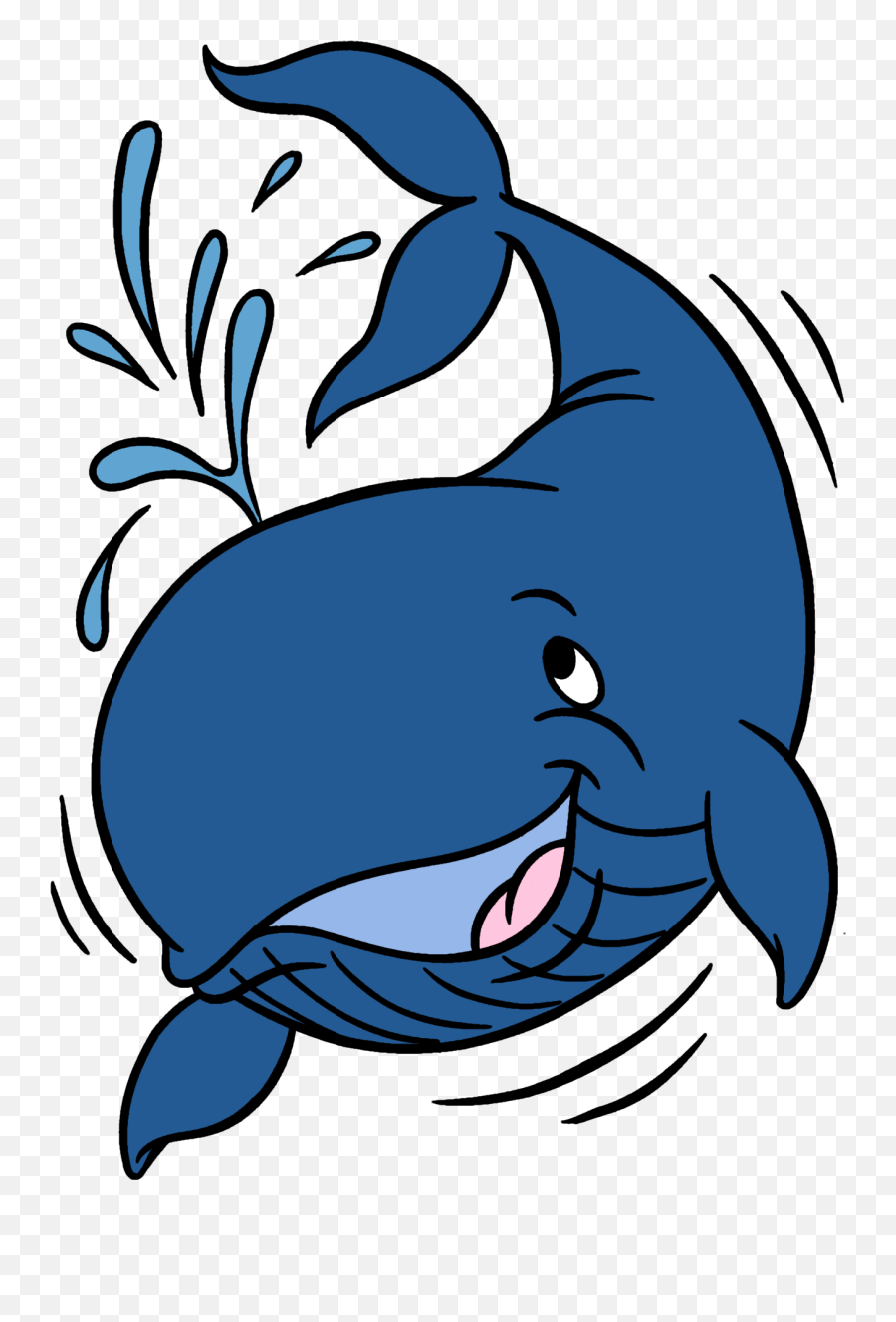 Whale Clipart - Whale Clipart Png Emoji,Whale Clipart