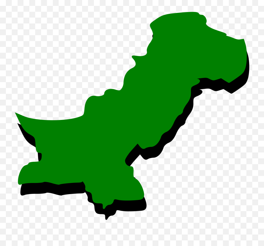 Pakistan Map Vector Png Transparent - Pakistan Map Vector Png Emoji,Map Clipart