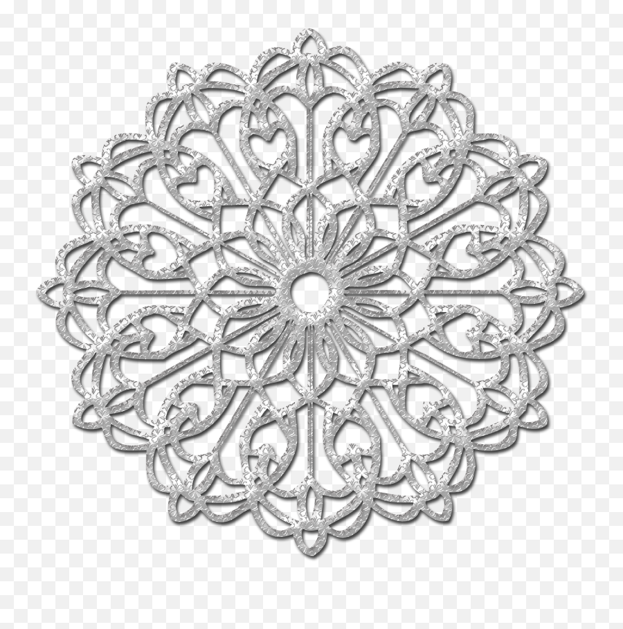 Snowflake Silhouette Clip Art - Snowflake Png Download Vector Snowflake Clipart Black And White Emoji,Free Snowflake Clipart