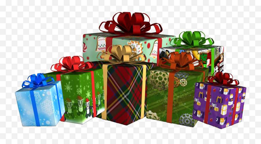 Gifts Clipart Transparent Background - Transparent Christmas Presents Png Emoji,Gift Clipart