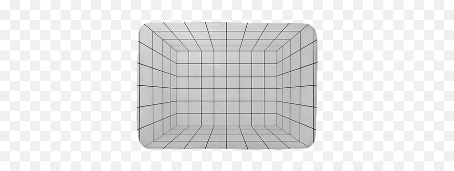 White Space With Perspective Grid 3d Bath Mat U2022 Pixers Emoji,Perspective Grid Png