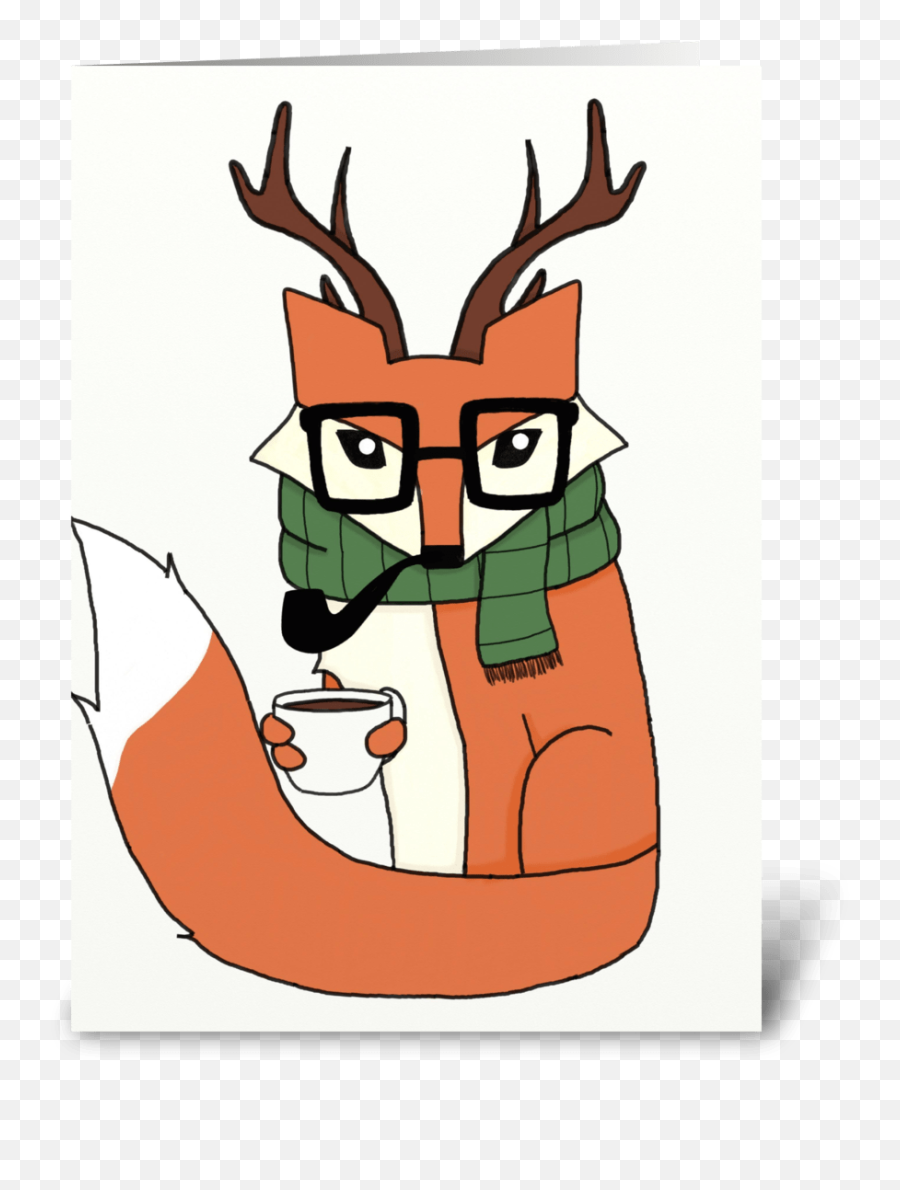 Hipster Fox Emoji,Hipster X Logo