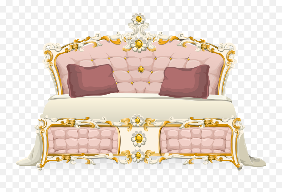 Couch Clipart Bedroom Couch Bedroom - Queen Size Emoji,Bedroom Clipart
