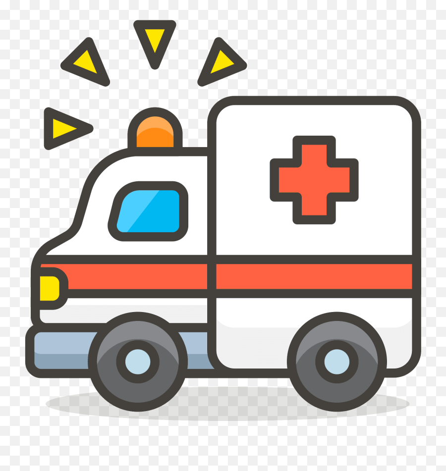 Ambulance Emoji Clipart Free Download Transparent Png,Ems Clipart