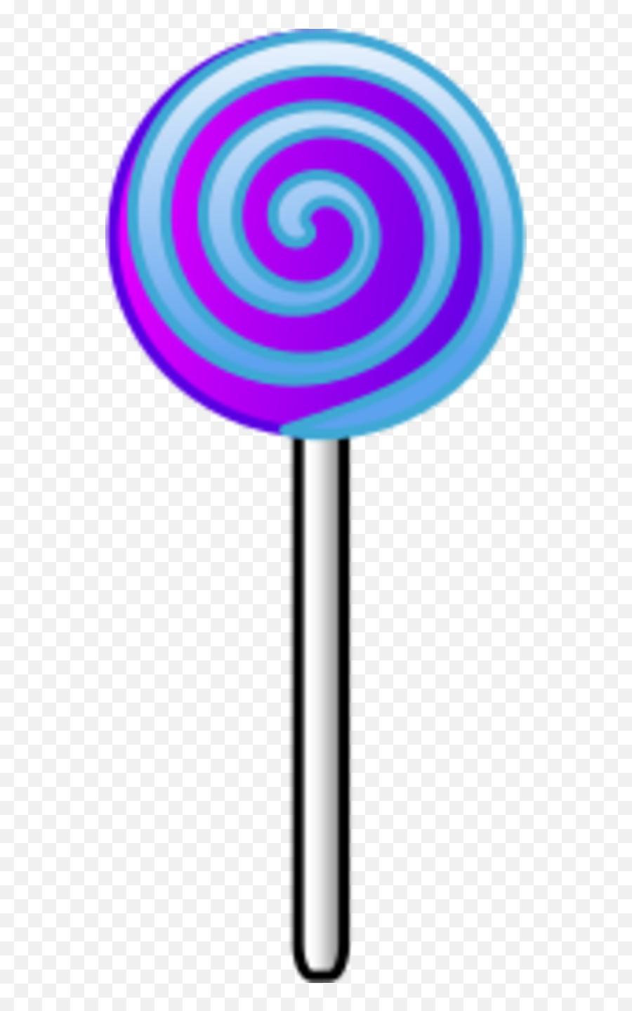 Office Clip Art Striped Lollipop - Clipart Picture Of Lollipop Emoji,Lollipop Clipart