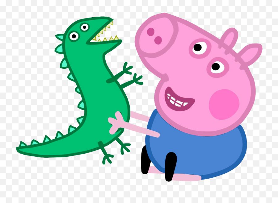 Download Hd George Peppa Pig Em Png - George Peppa Pig Png Emoji,Peppa Pig Png