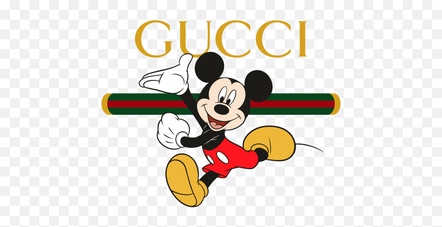 Gucci Mickey Svg Gucci Logo Svg Fashion Company Svg Logo Emoji,Gucci Logo Transparent