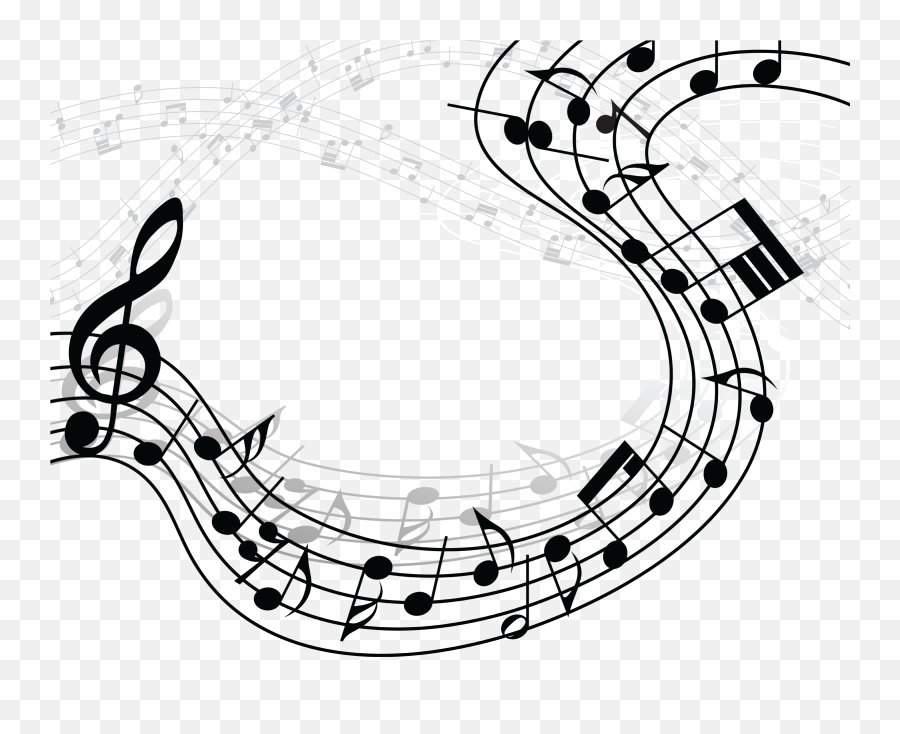Music Png Transparent Image - Musical Notes No Background Gif Emoji,Music Png