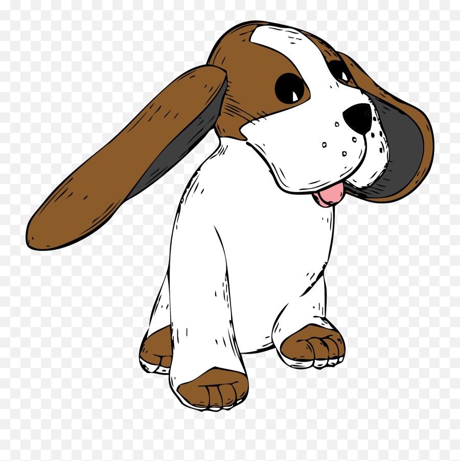 Free Cute Puppy Clipart Download Free Cute Puppy Clipart - Dog With Big Ears Clipart Emoji,Cute Dog Clipart