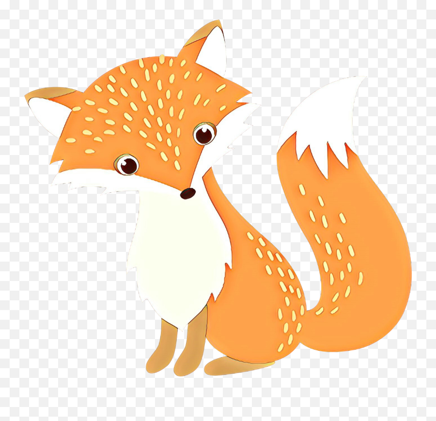 Red Fox Drawing Cuteness Cartoon - Cartoon Forest Animals Png Emoji,Fox Transparent Background