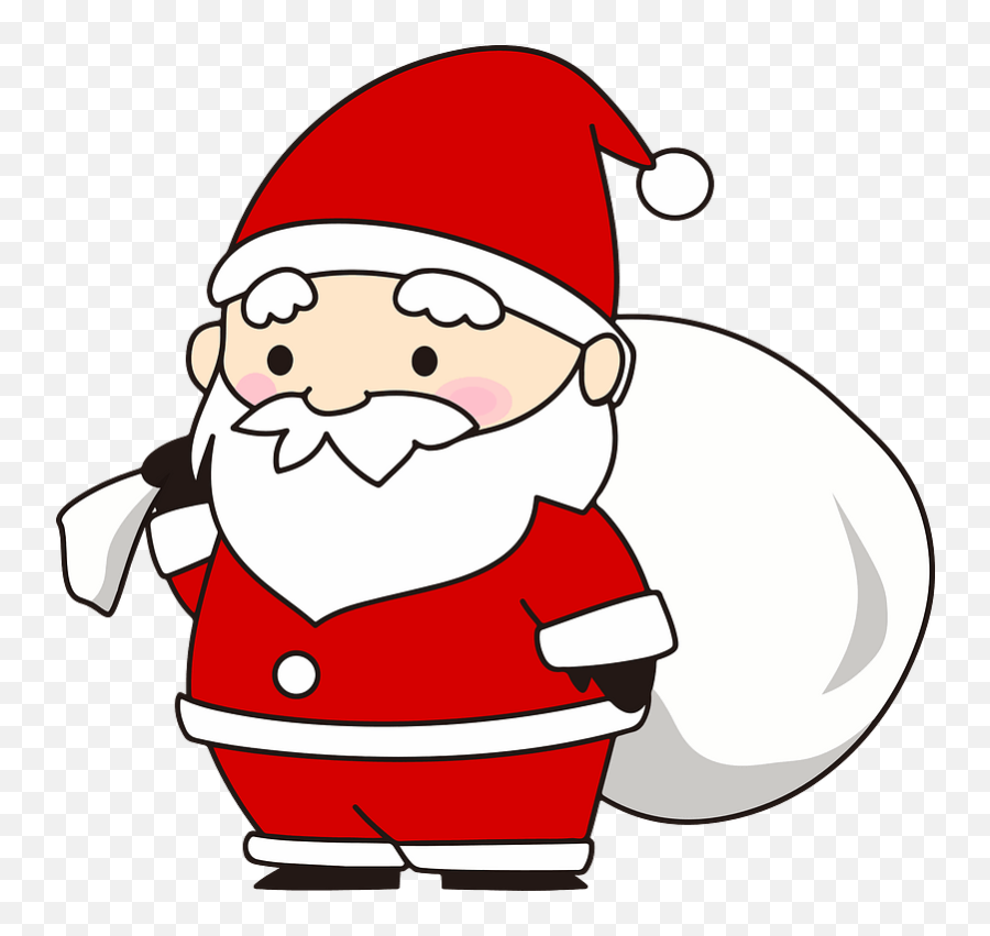 Santa Claus Clipart - Santa Claus Clip Art Emoji,Santa Claus Clipart