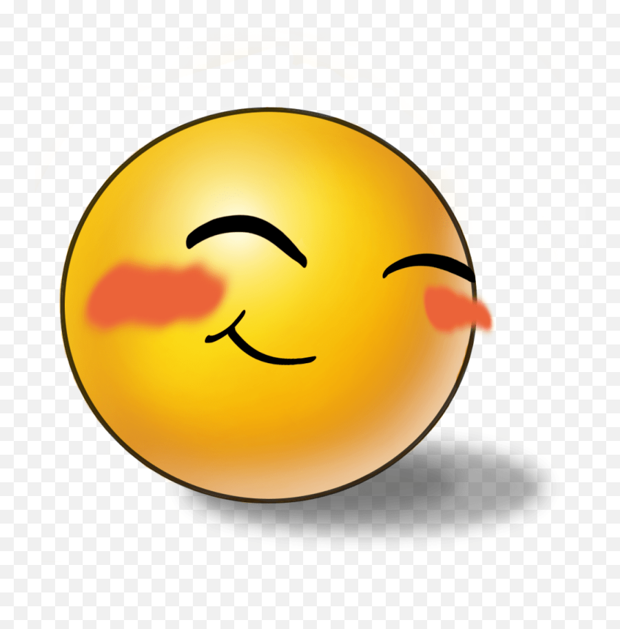 Blushing - Blush Clipart Emoji,Embarrassed Emoji Png