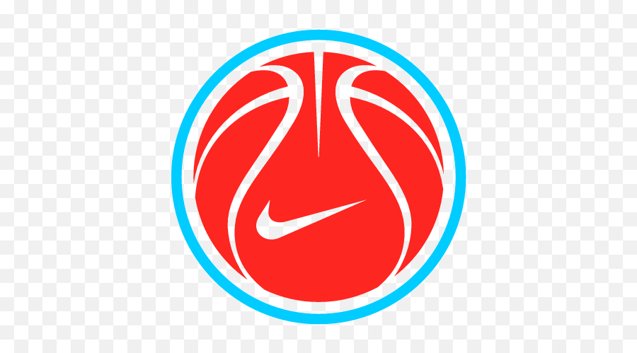 Basketball Ball Logo Vector - Transparent Nike Basketball Logo Emoji,Nike Clipart