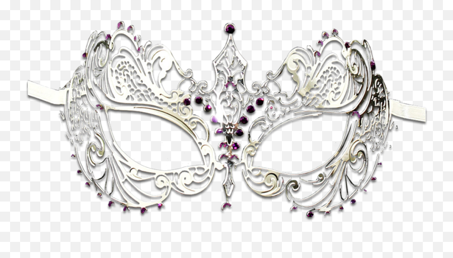 Download Silver Masquerade Mask Png - Silver Masquerade Mask Solid Emoji,Masquerade Mask Transparent Background