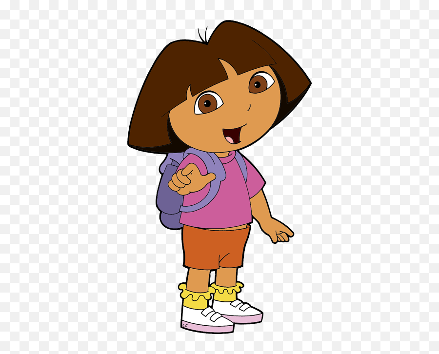 Download Hd Elena Marquez Dora The Explorer Pointing - Dora Clip Art Dora Cartoon Emoji,Pointing Finger Clipart