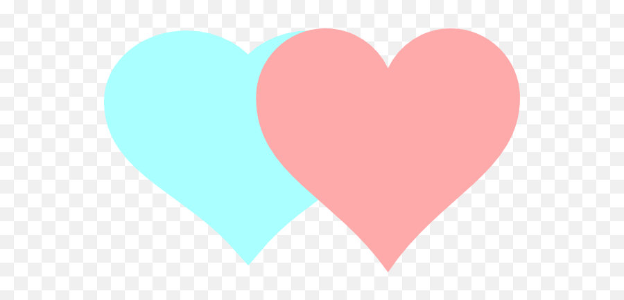 Blue Heart Png Emoji,Two Hearts Png