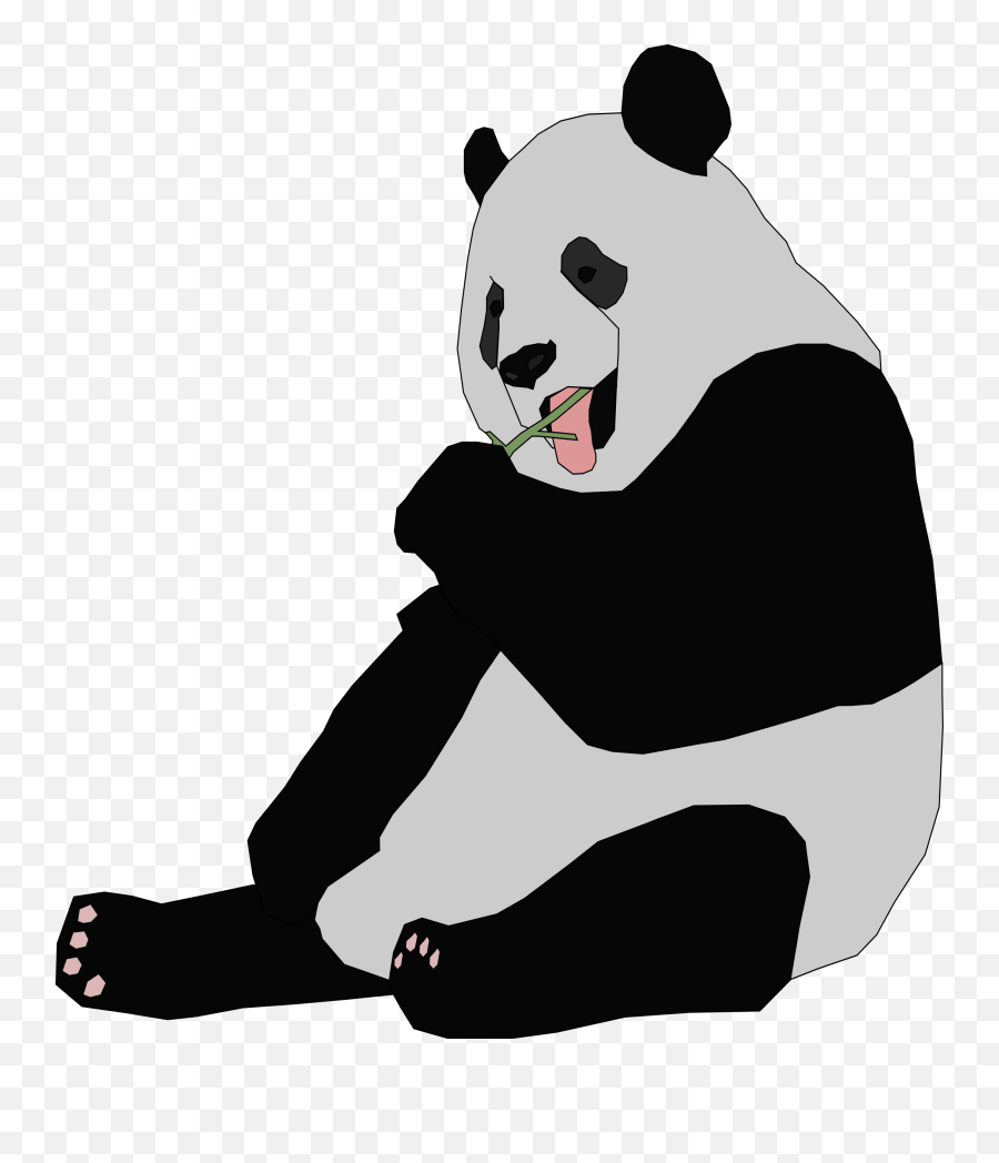 Cute Panda Bear Clipart U0026 Animations Emoji,Hug Clipart Black And White