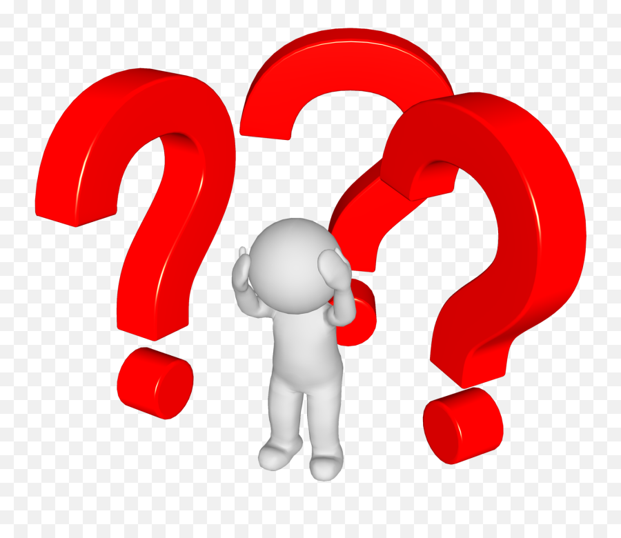 Asking Question Clipart - Problem Transparent Emoji,Question Clipart