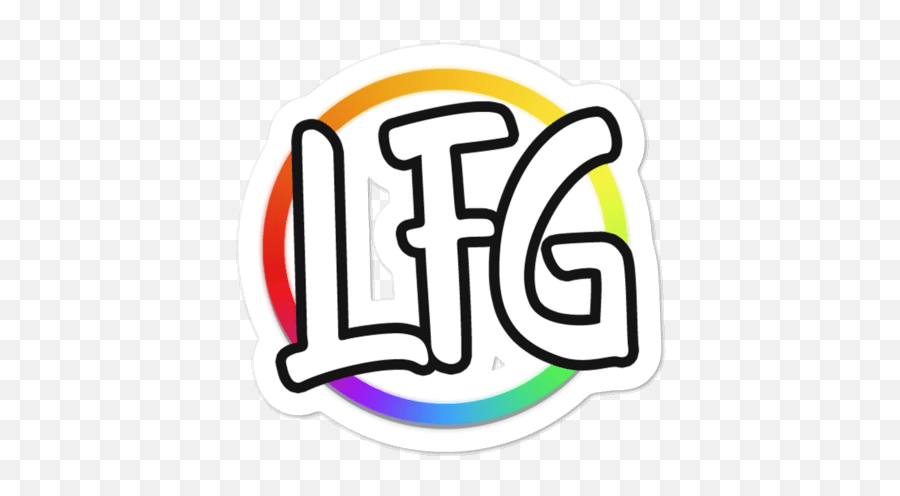 Lfg Logo Sticker U2013 Lfg Emoji,4 X4 Logo