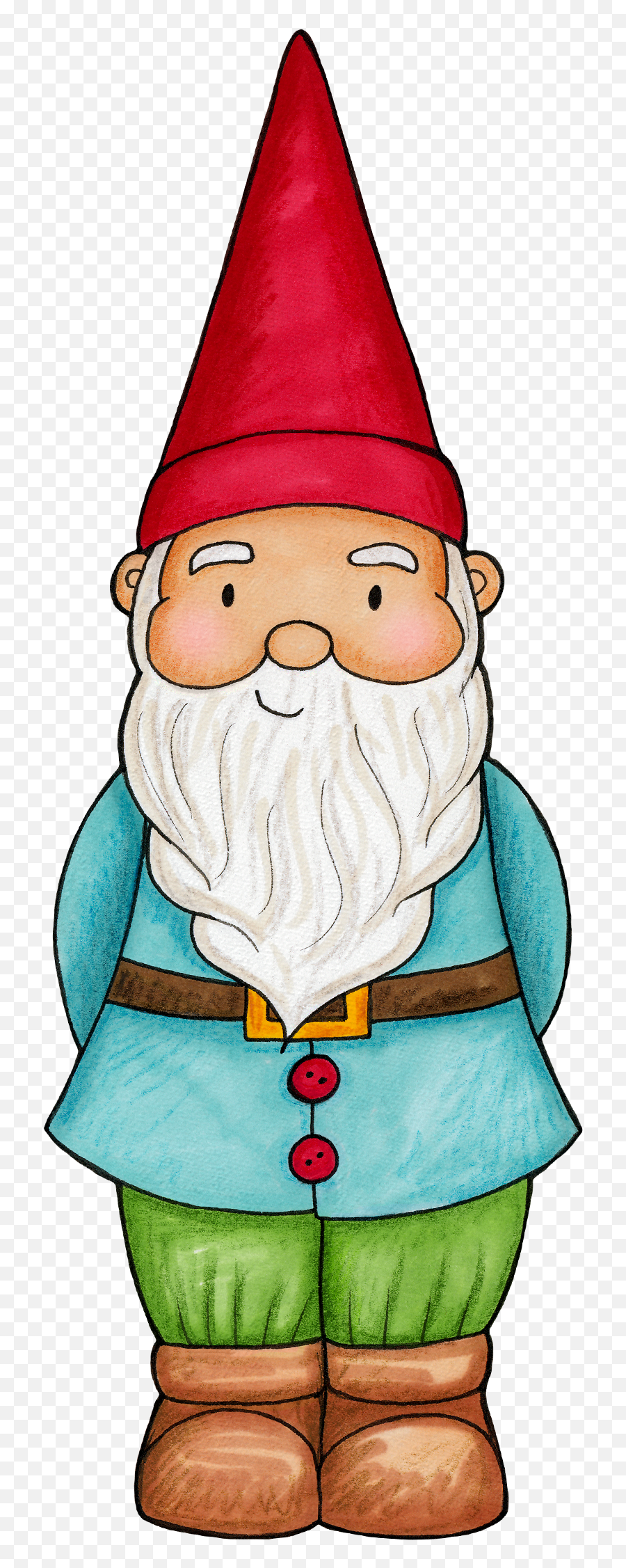 Garden Gnome Clip Art - Gnome Clipart Emoji,Gnome Clipart