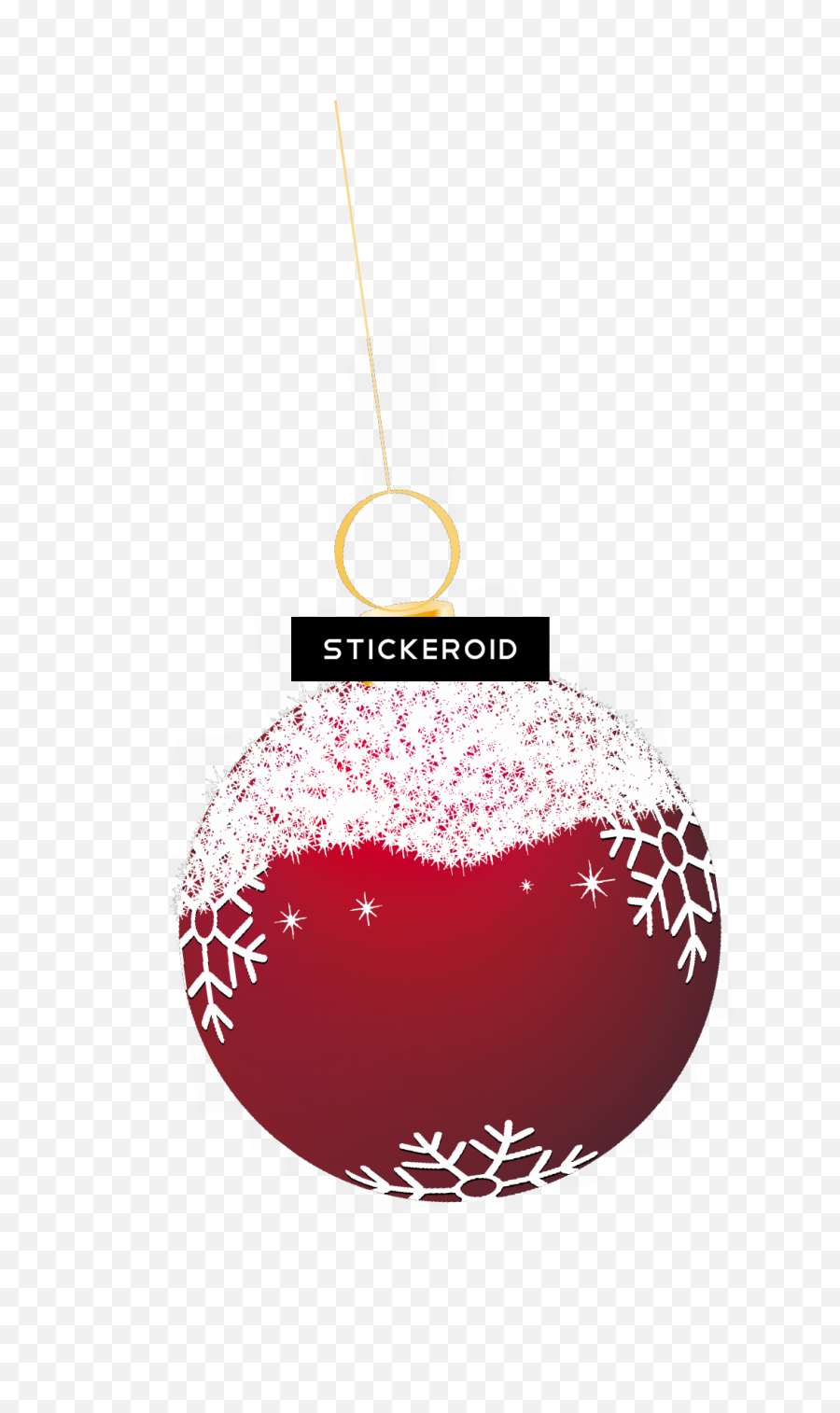 Download Christmas Tree With Red Balls - Christmas Ornaments Emoji,Christmas Ornament Transparent
