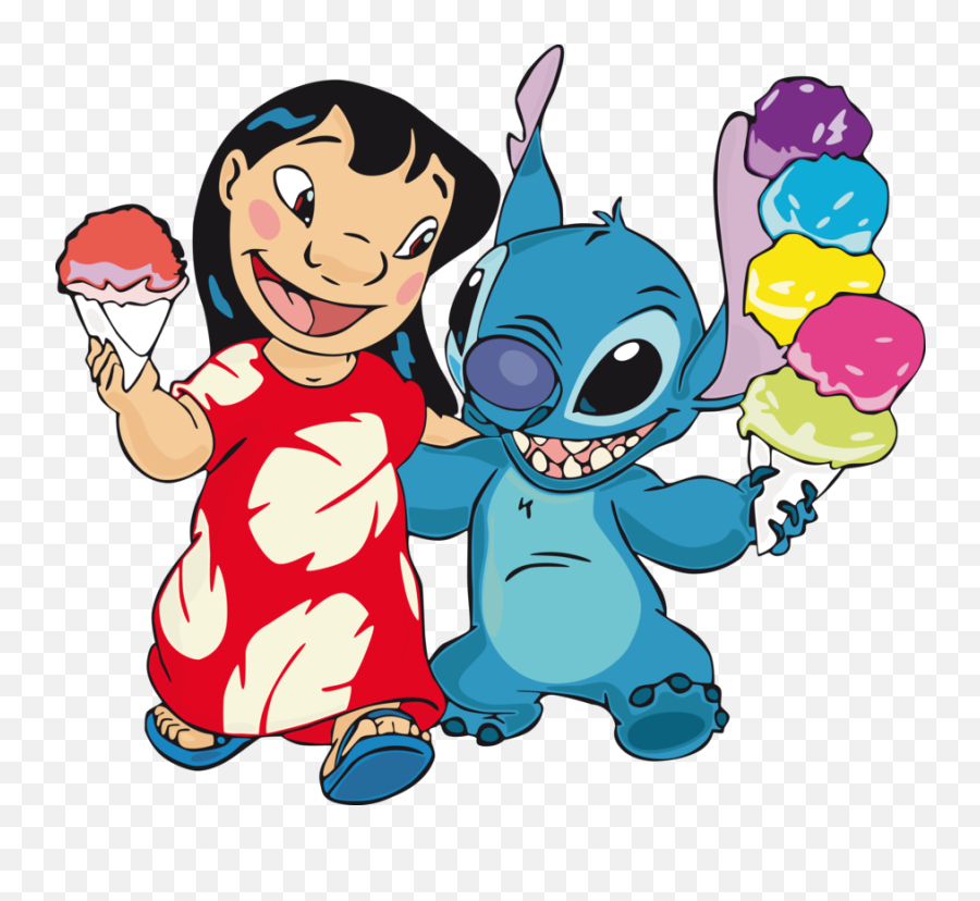 Download Lilo And Stitch Png - Lilo And Stitch Cartoon Emoji,Stitch Png