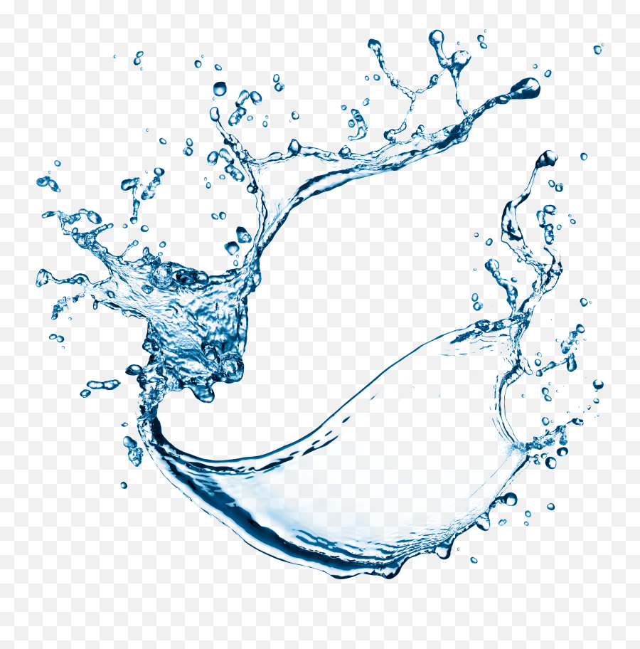Natural Water Effect Splash Transparent - Transparent Background Water Splash Png Transparent Emoji,Splash Clipart